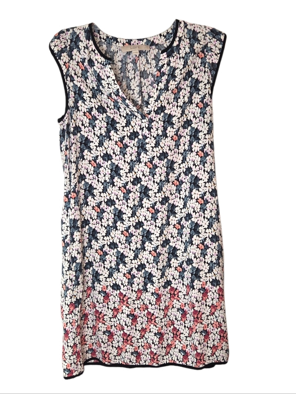 Loft Floral Cottagecore Slip Dress